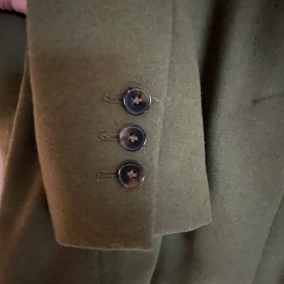 MNG Olive Green Blazer/Jacket, Size M - Picture 5 of 5